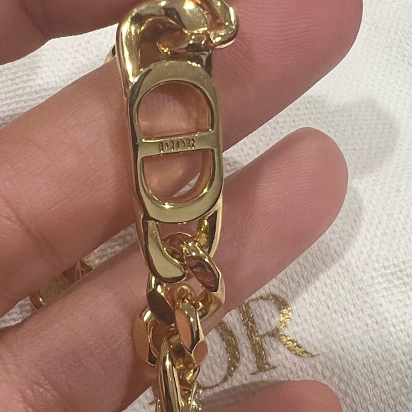 DIOR.. CD logo chain bracelet - Picture 7 of 9